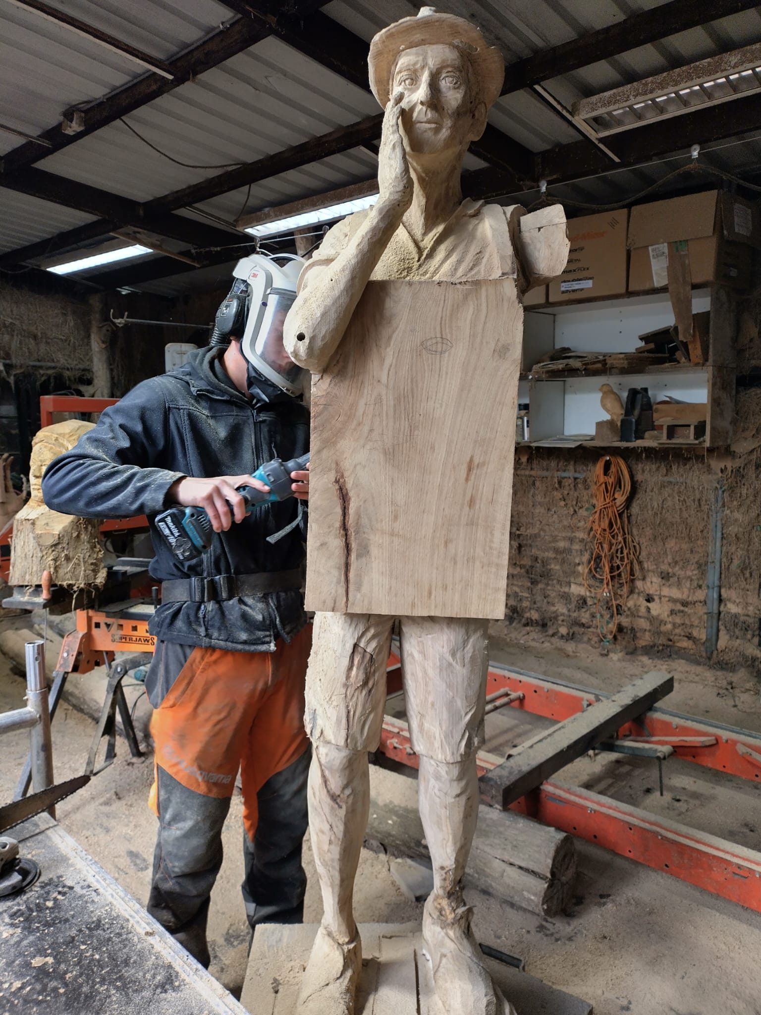 Levensgroot figuur foto 4